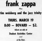 19/03/1970Bovard Auditorium @ USC, Los Angeles, CA